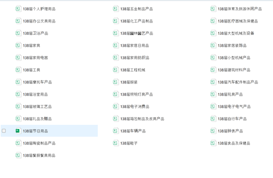 المشترون والتجار الدوليون في معرض كانتون